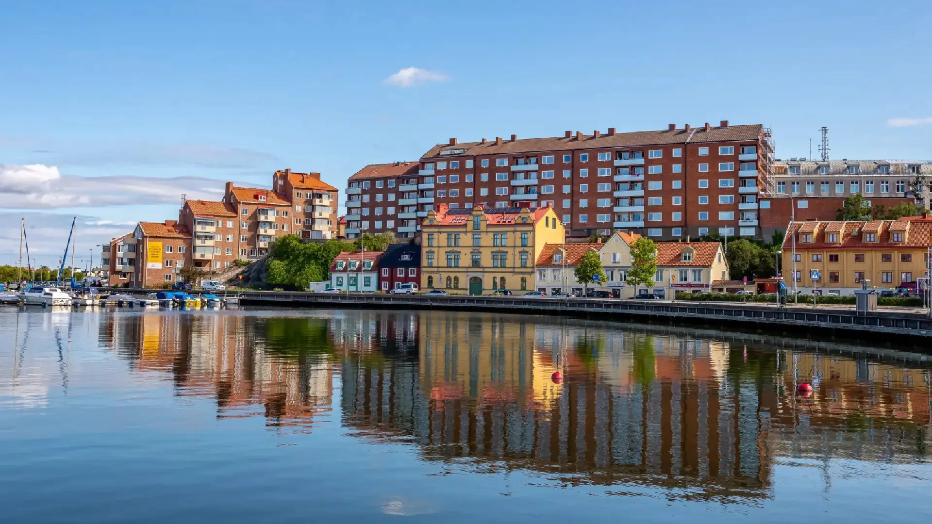 Vy över Karlskrona